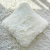 Long Wool Merino Cushion Cover - Ivory