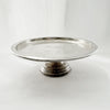 Small Silver Plated Footed Cake Stand 20 CM D **HIRE ONLY***