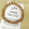 Crystal Precious Stone Bracelet - Citrine