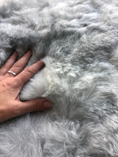 Icelandic Shorn Sheepskin - Natural Grey