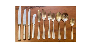 Plain Pattern Cutlery 225 Pieces ***HIRE ONLY***