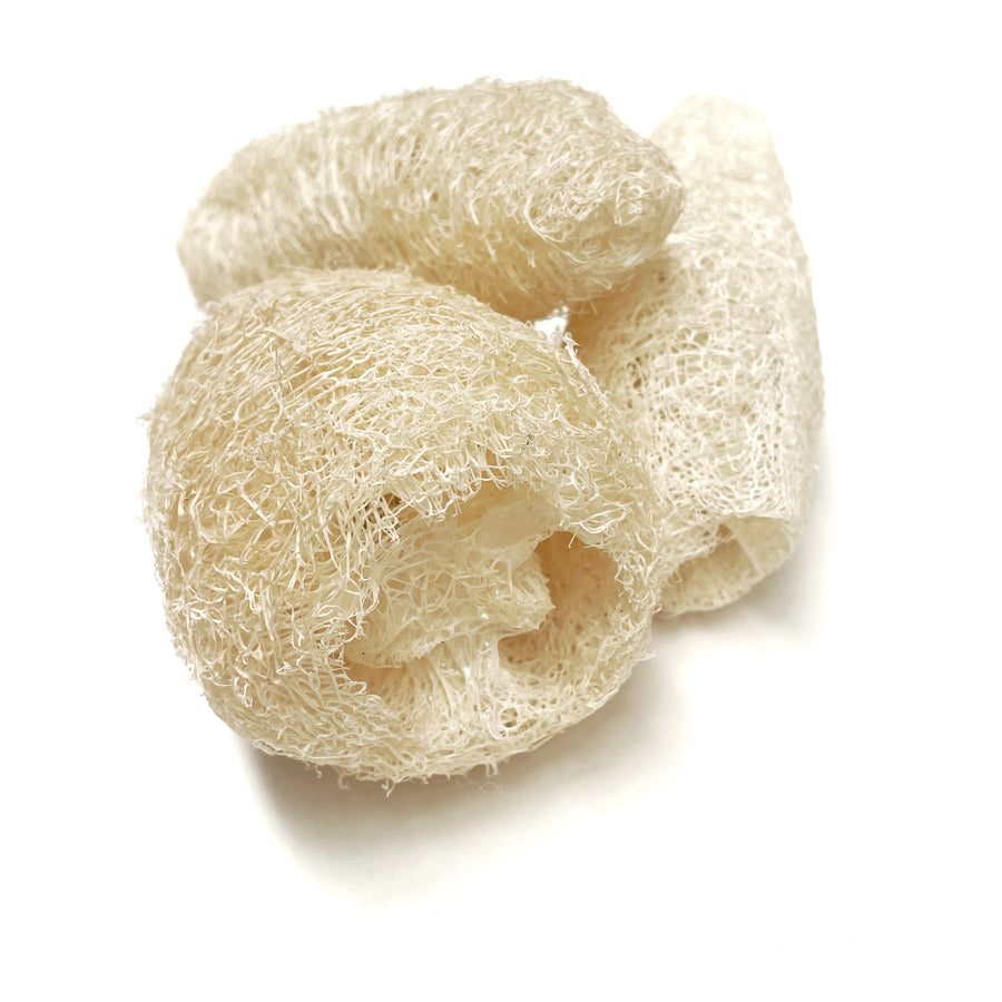 Natural Loofah Pods - Set 3