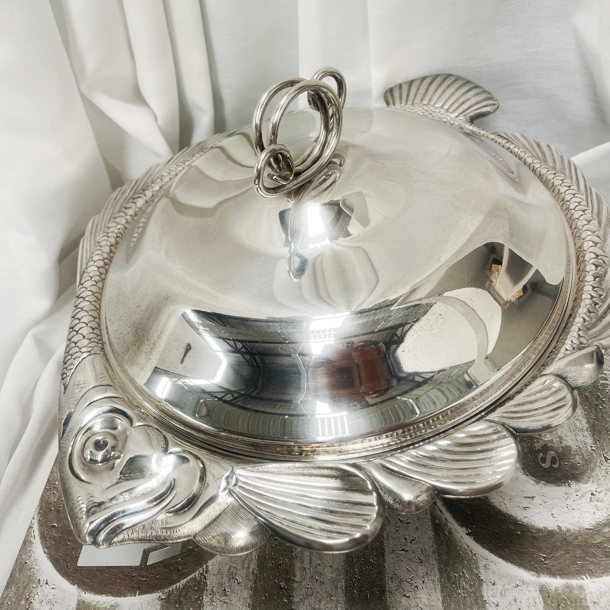 Vintage Silverware - Large Fish Tureen