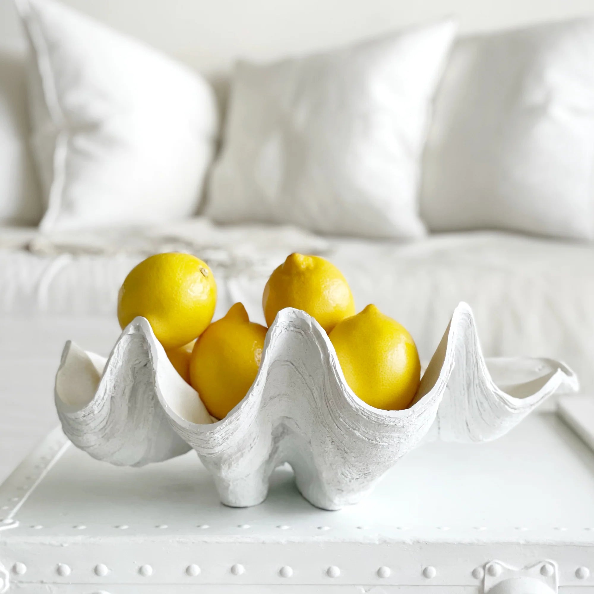 Faux Giant Clamshells Natural Vintage ***HIRE ONLY***