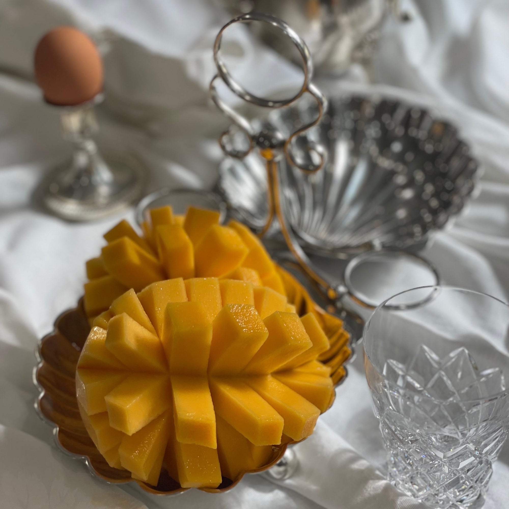 Vintage Silverware - Twin Shell Handled Serving Platter