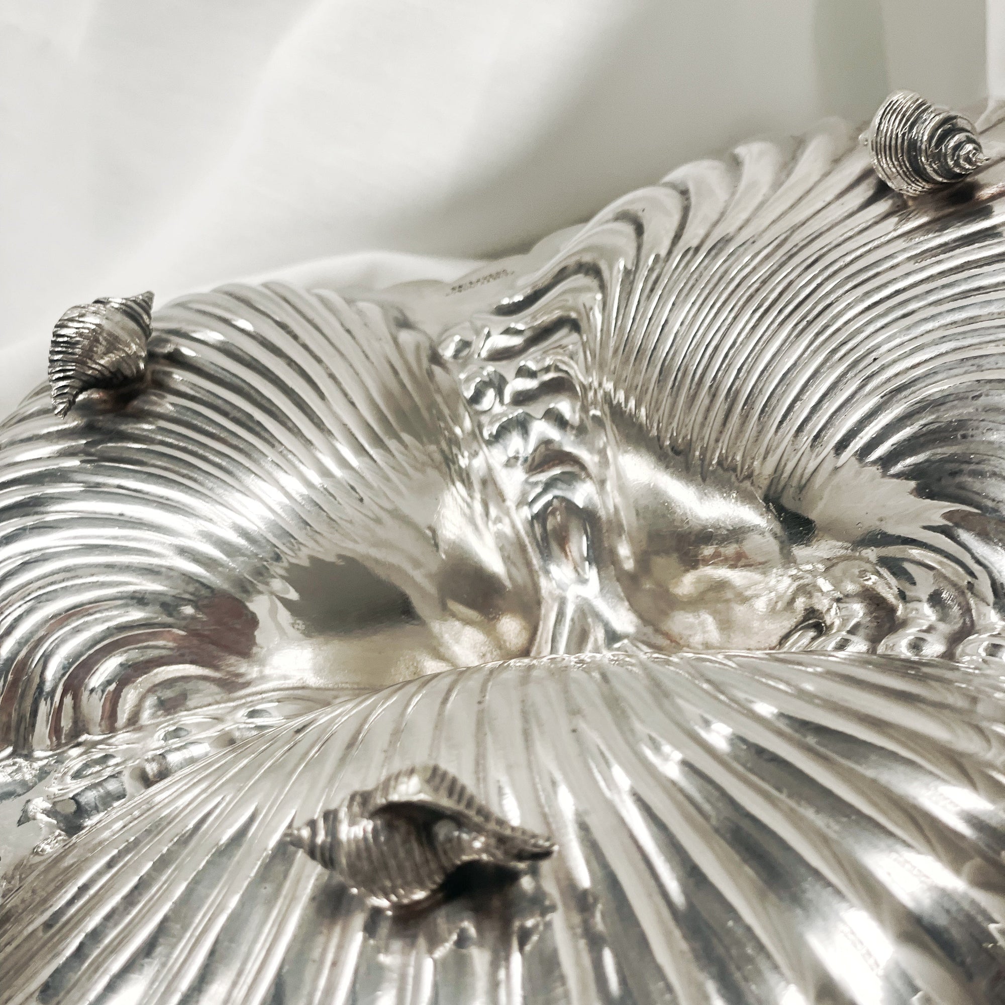 Vintage Silverware - Triple Shell Handled Serving Platter