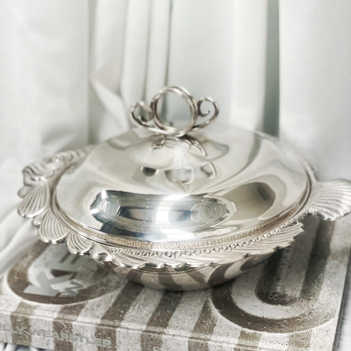 Vintage Silverware - Large Fish Tureen