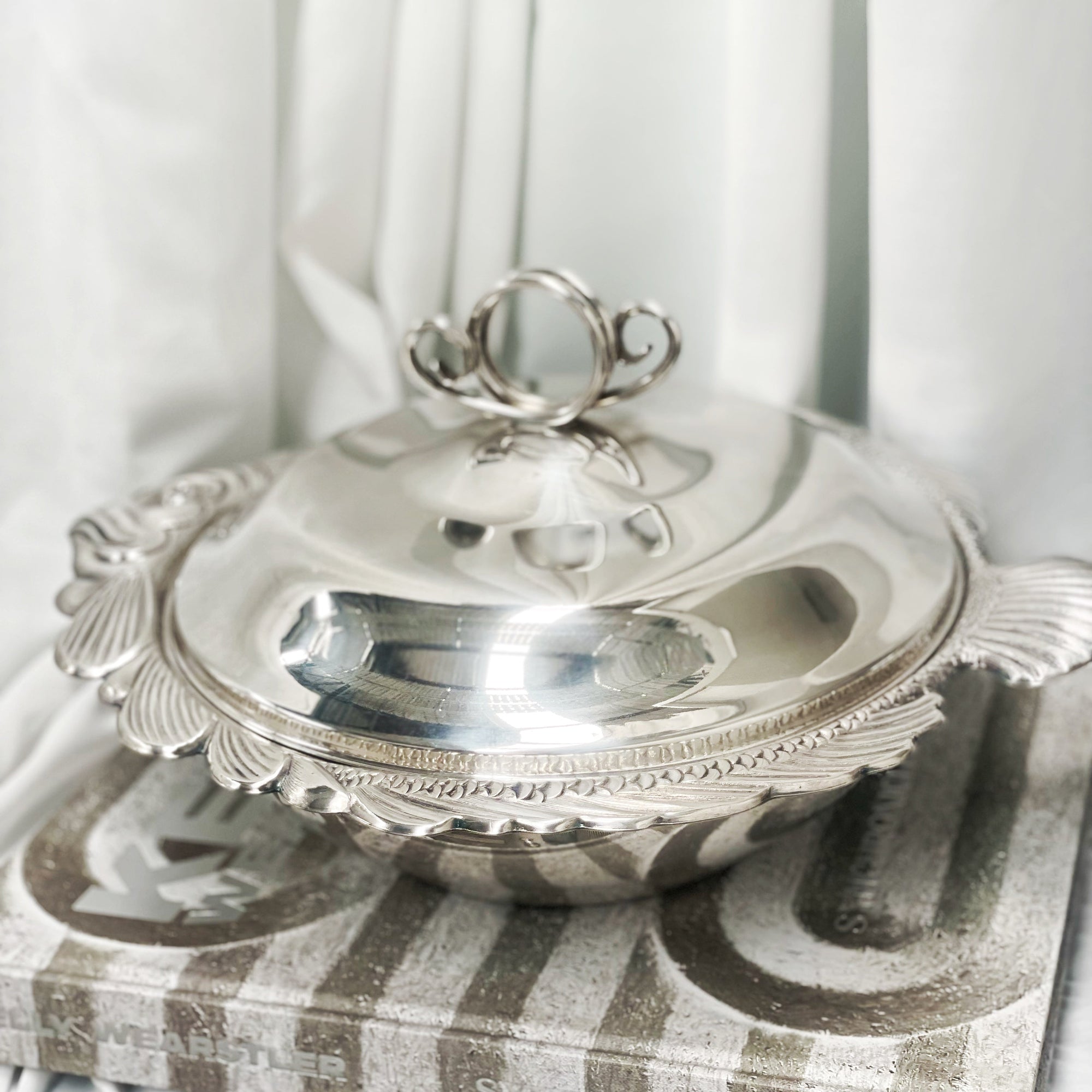 Vintage Silverware - Large Fish Tureen