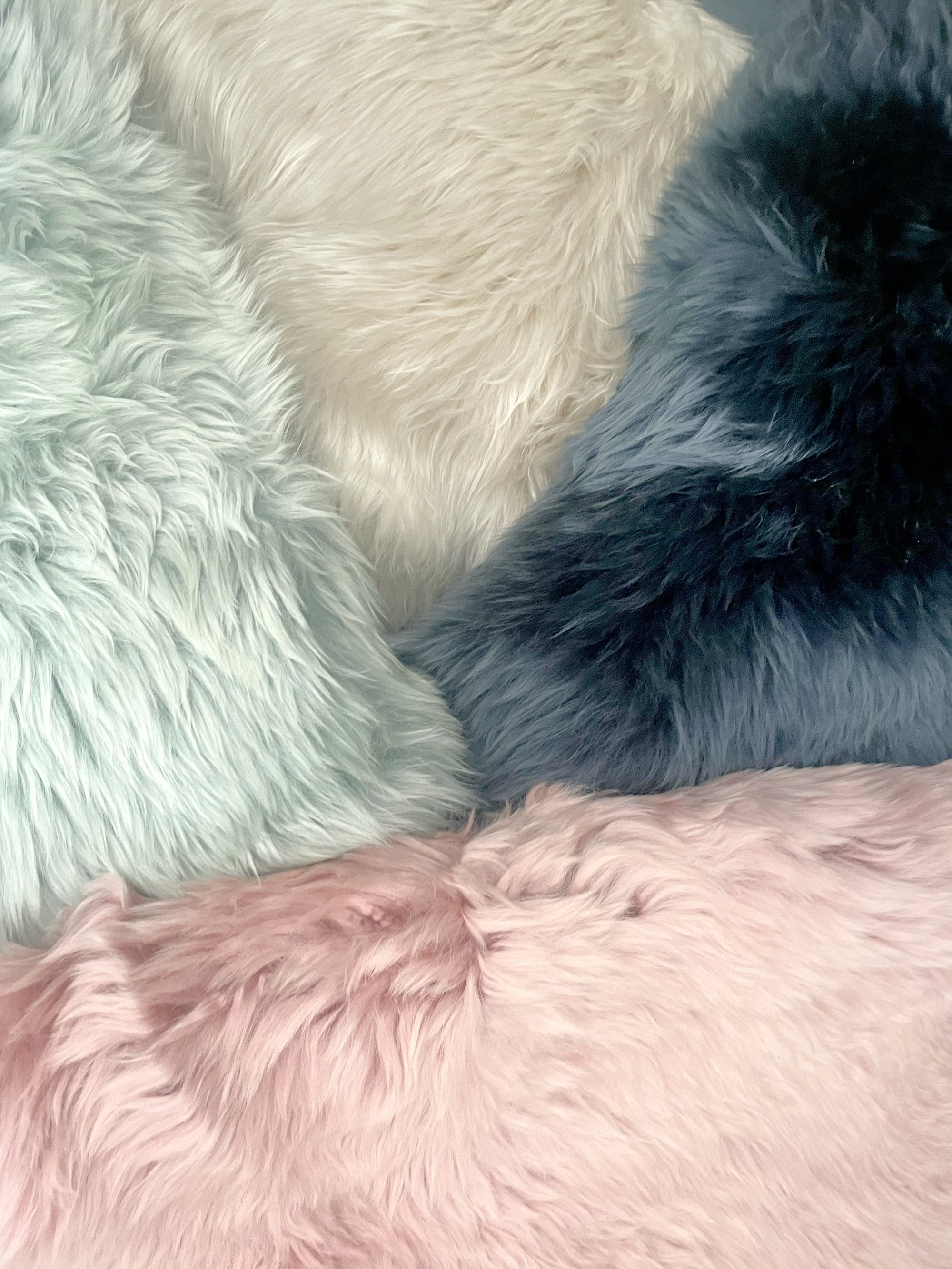 Australian Merino Sheepskin MINT, LATTE, NAVY, BLUSH Limited Edition