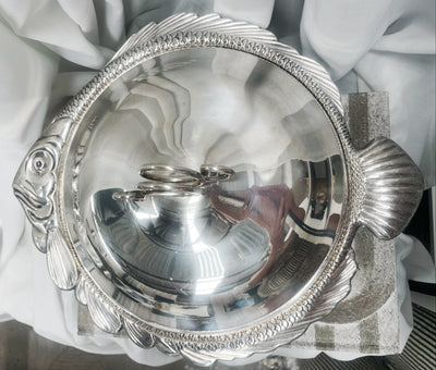 Vintage Silverware - Large Fish Tureen