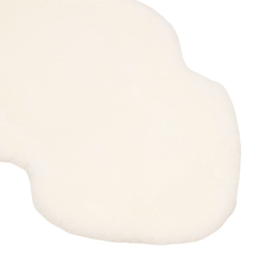 Genuine Australian Shorn Sheepskin Baby Rug - Natural White