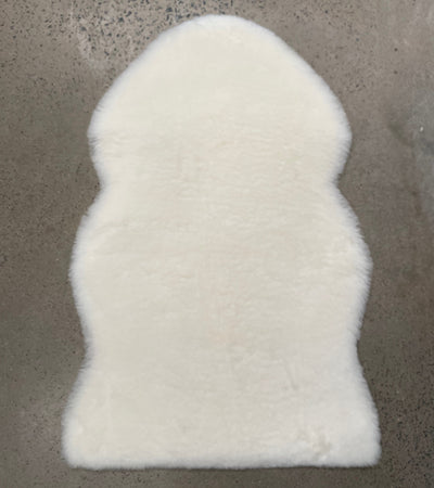 Baby Care Sheepskin Rug White
