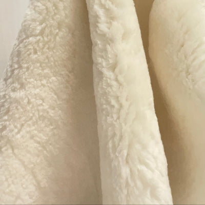 Genuine Australian Shorn Sheepskin Baby Care Rug - Natural White