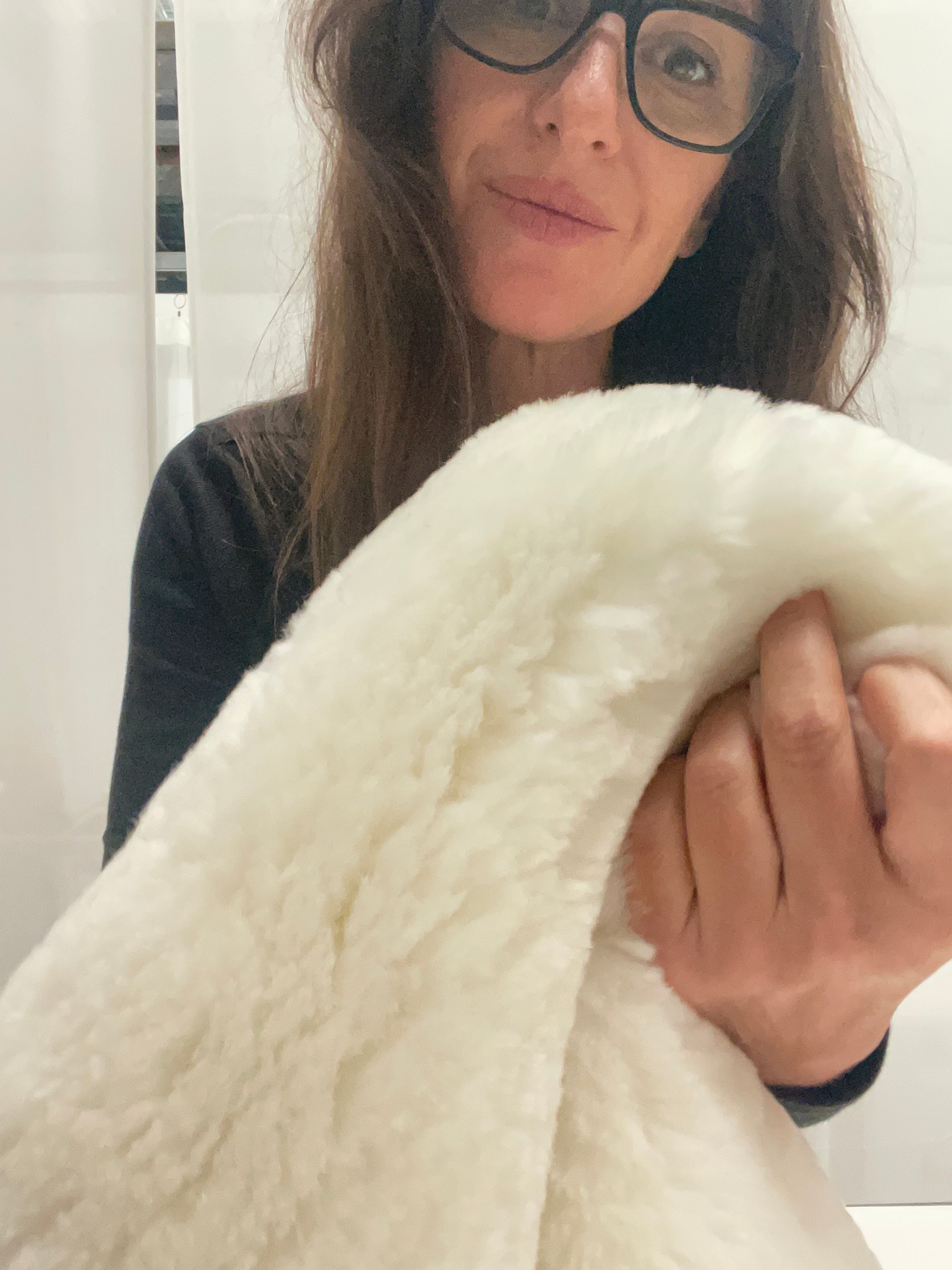 Genuine Australian Shorn Sheepskin Baby Care Rug - Natural White