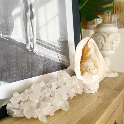 Feature Piece: Clear Quartz Cluster