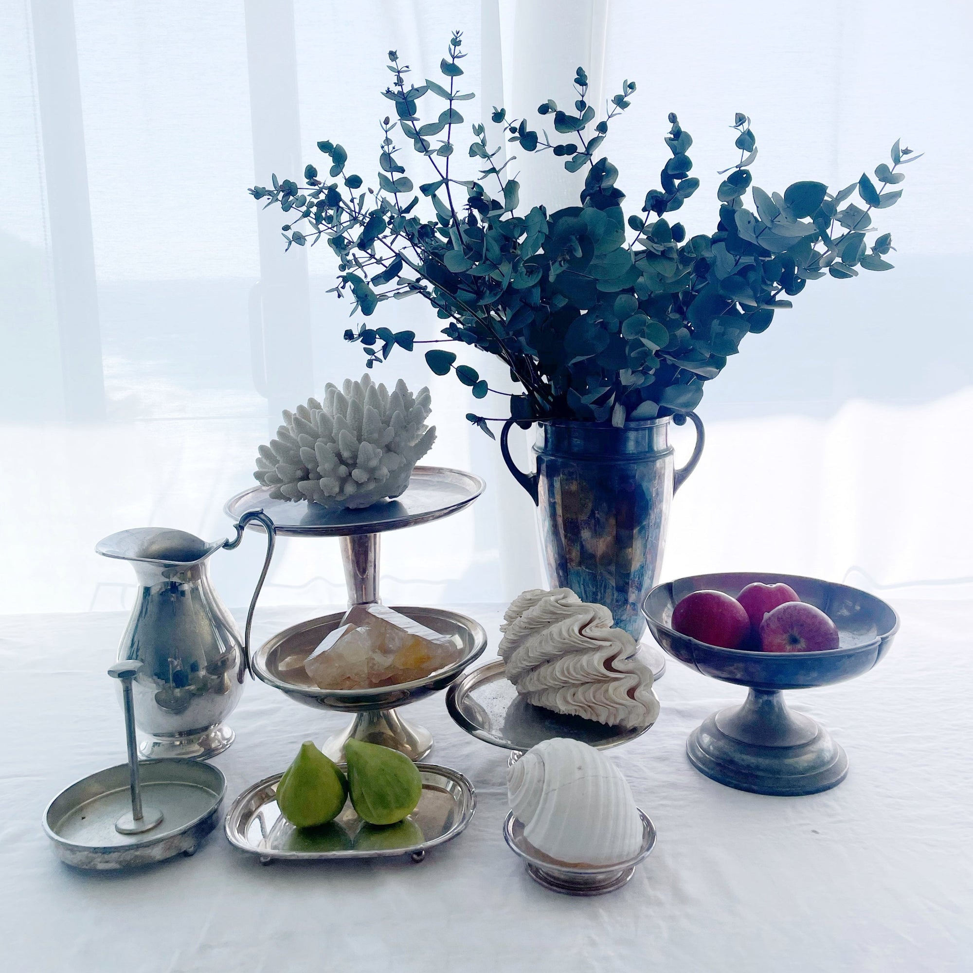 Silver Plated Footed Cake Stand 30 CM D **HIRE ONLY***