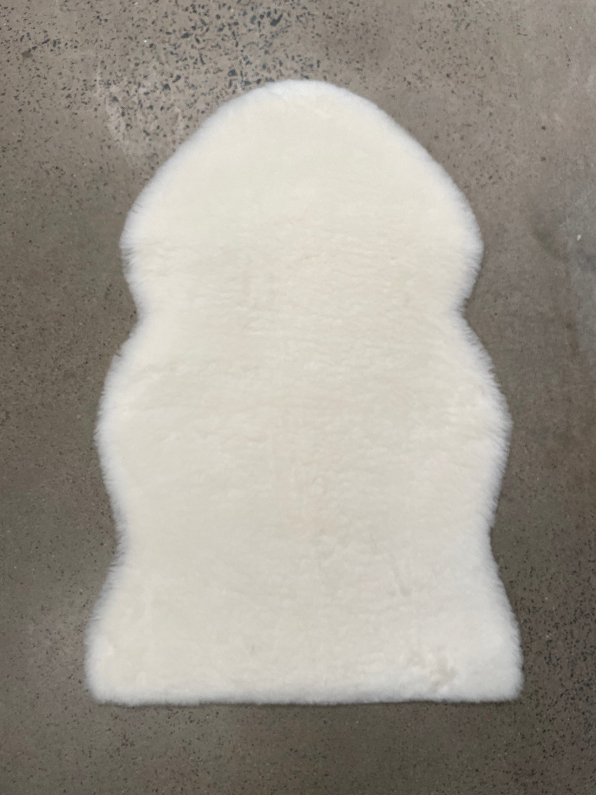Genuine Australian Shorn Sheepskin Baby Care Rug - Natural White