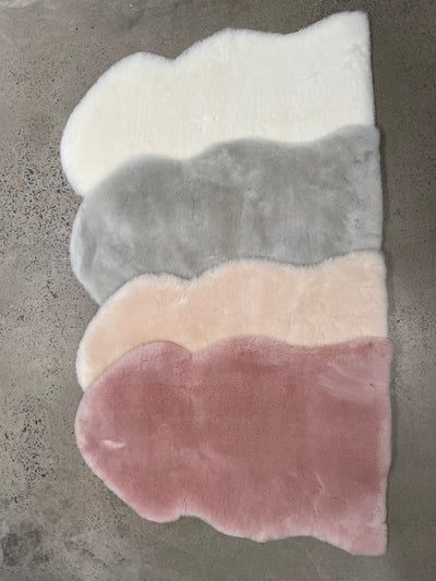 Genuine Australian Shorn Sheepskin Baby Care Rug - Natural White