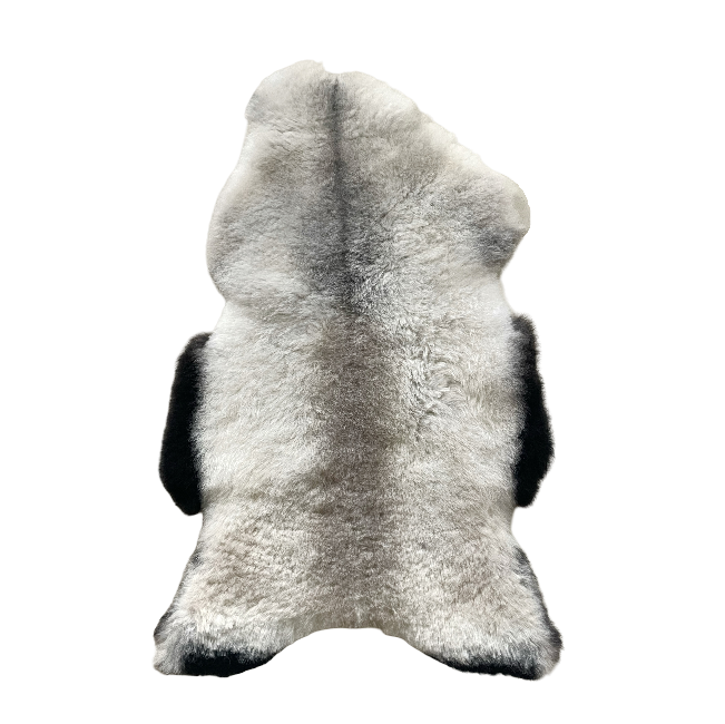Icelandic Shorn Sheepskin - Natural Grey