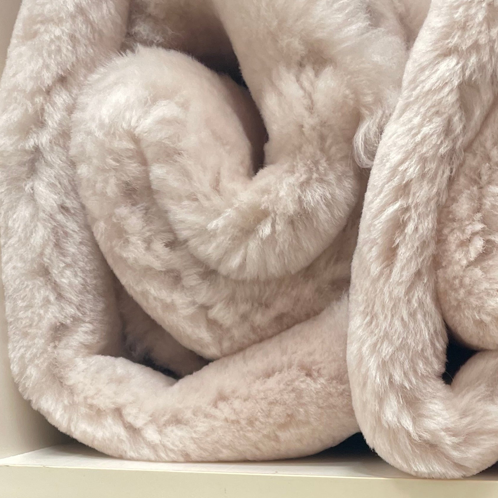 Single Face Australian Merino - Champagne