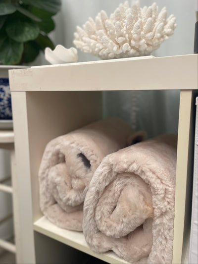 Single Face Australian Merino - Champagne