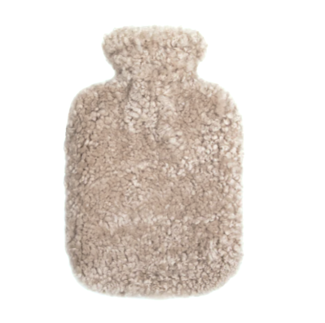 Genuine NZ Short Wool Sheepskin Double Sided Hot Water Bottle
