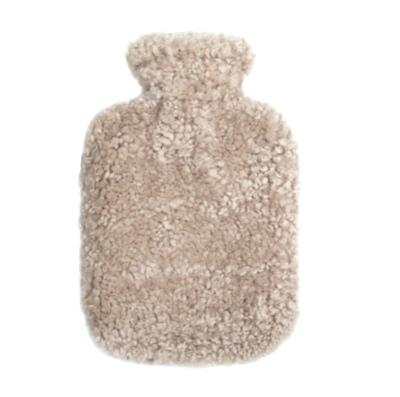 Genuine NZ Short Wool Sheepskin Double Sided Hot Water Bottle