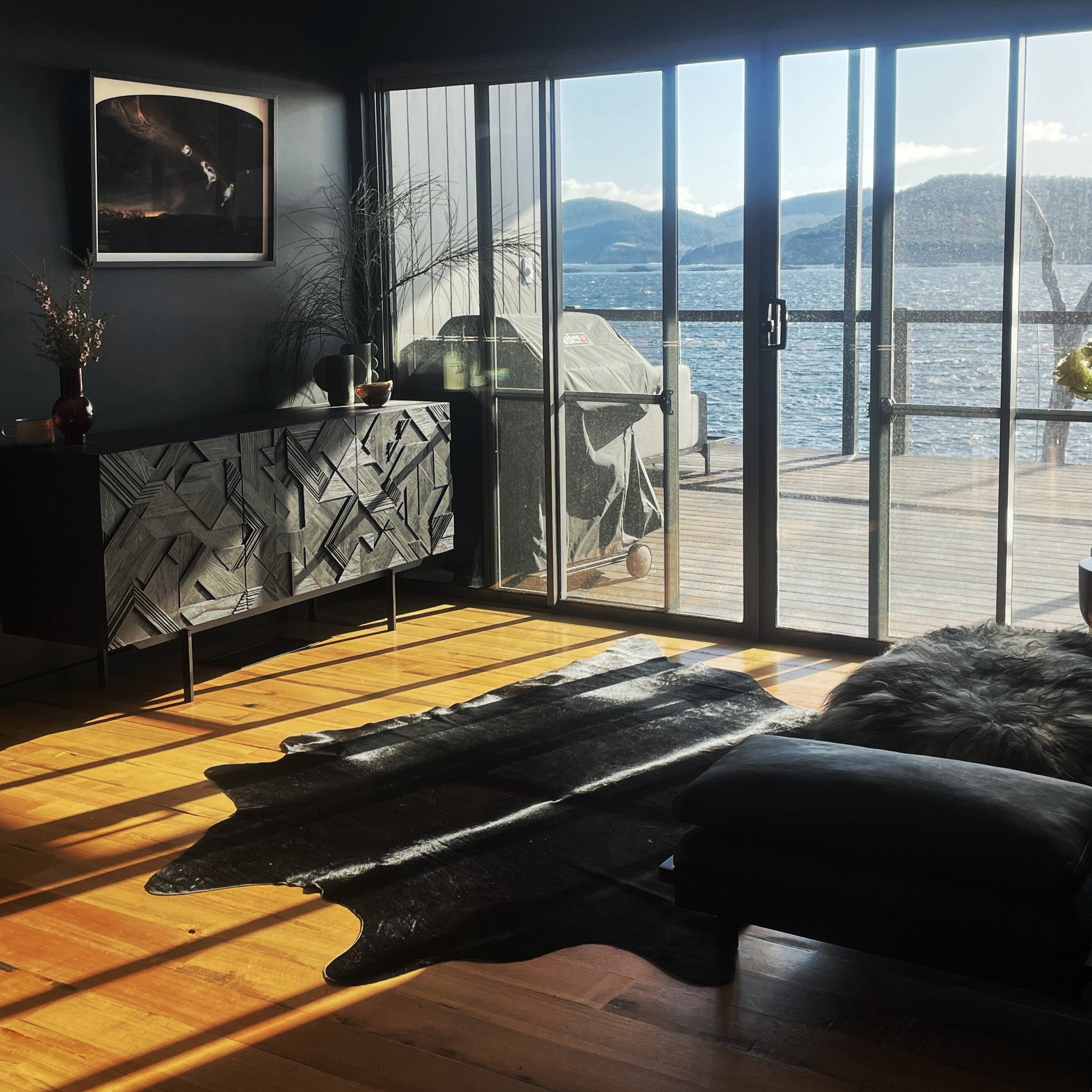 Premium Cowhide - Dyed Black