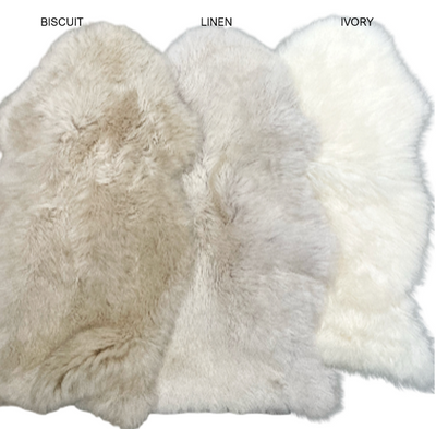 Genuine Australian Merino Sheepskin - Linen
