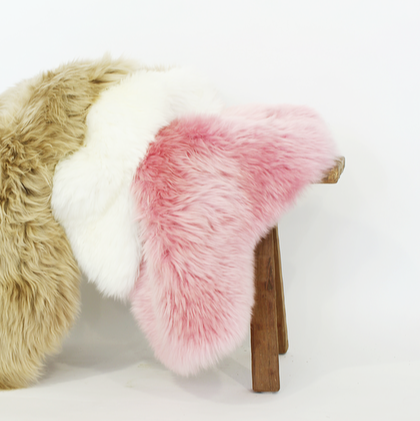 Genuine Australian Merino Sheepskin - Orchid