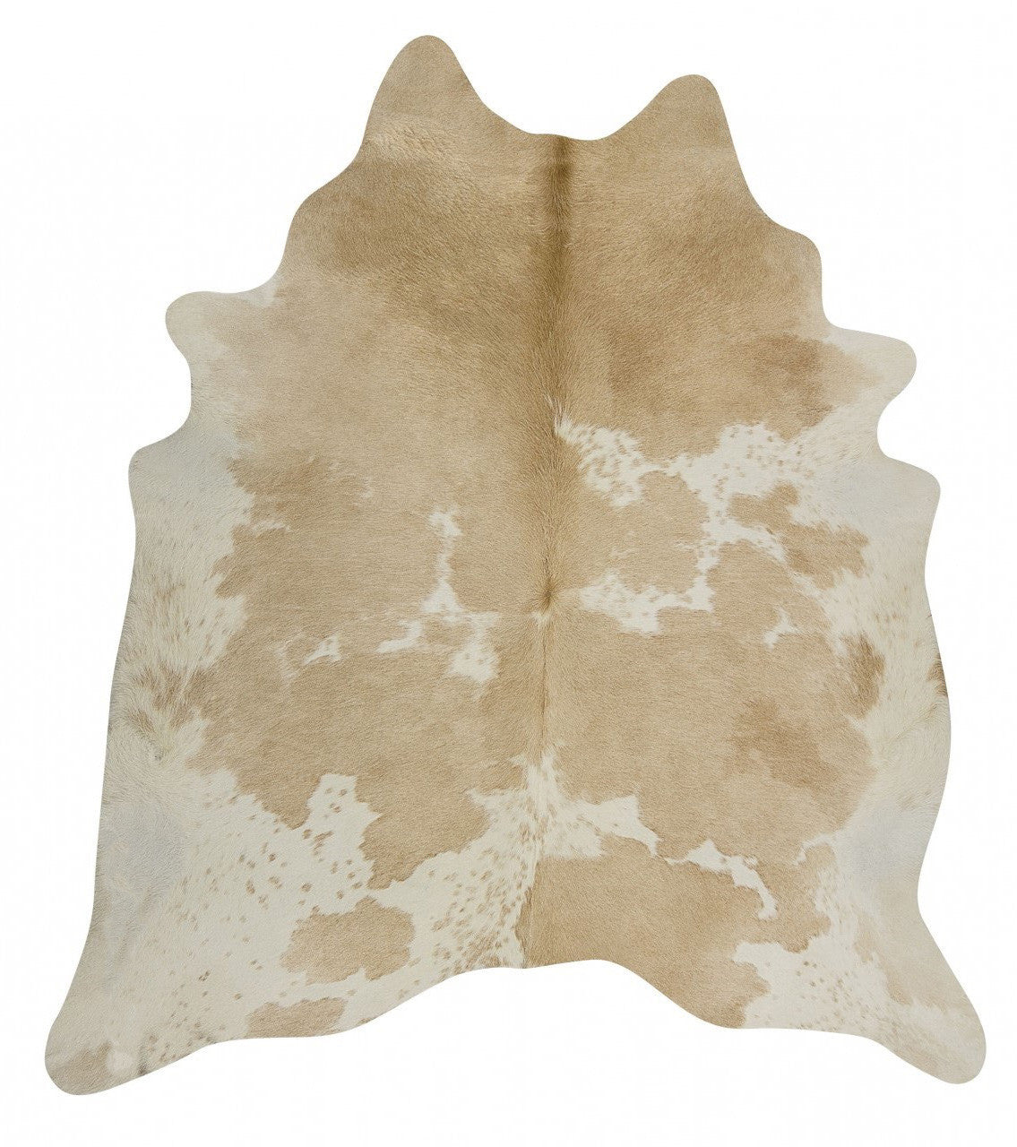Premium Cowhide - Natural Tan & White