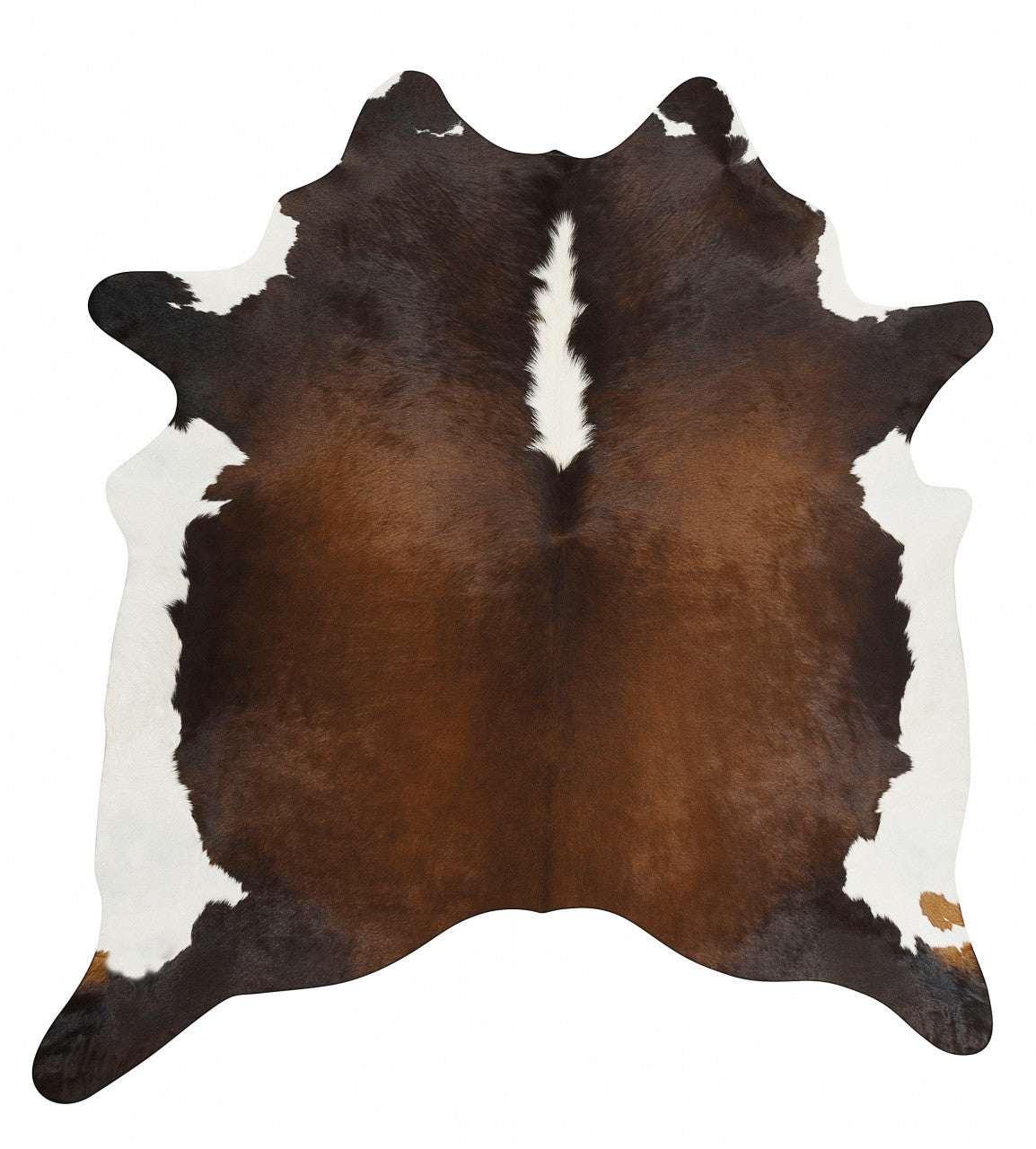 Premium Cowhide - Natural Chocolate Reddish Brown