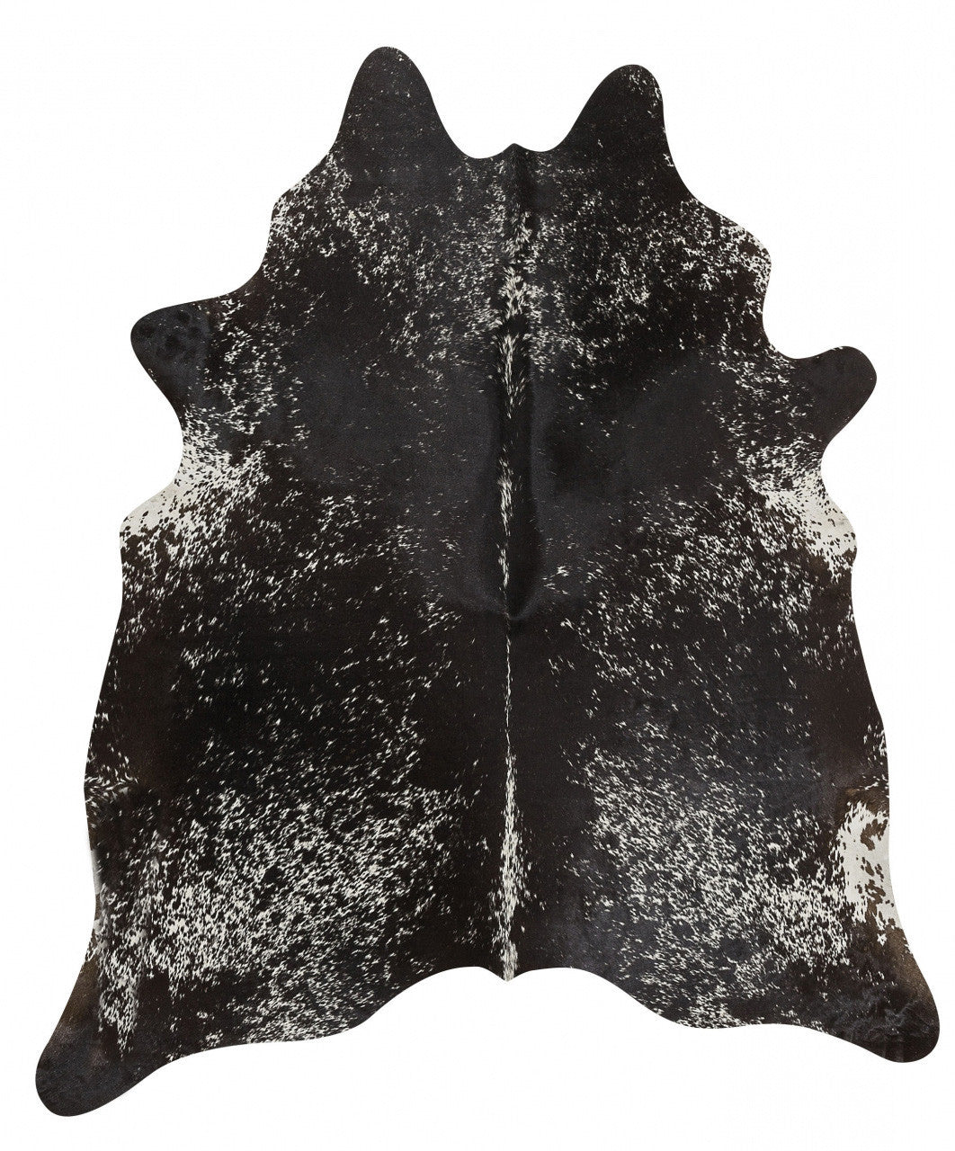 Premium Cowhide - Natural Salt & Pepper Black