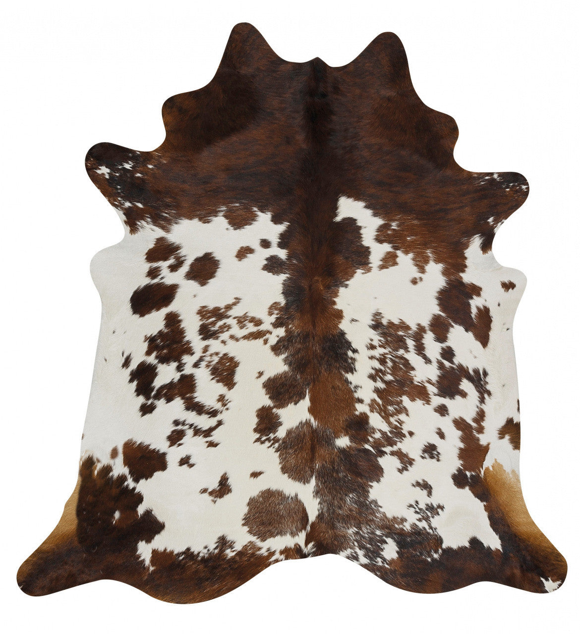Natural Cowhide - Black Tricolor