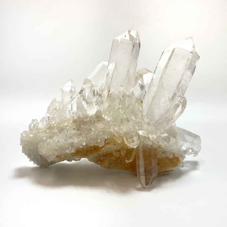 Feature Piece: Clear Quartz Cluster II - Crown Formation