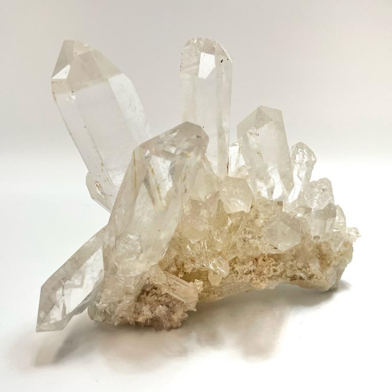 Feature Piece: Clear Quartz Cluster II - Crown Formation
