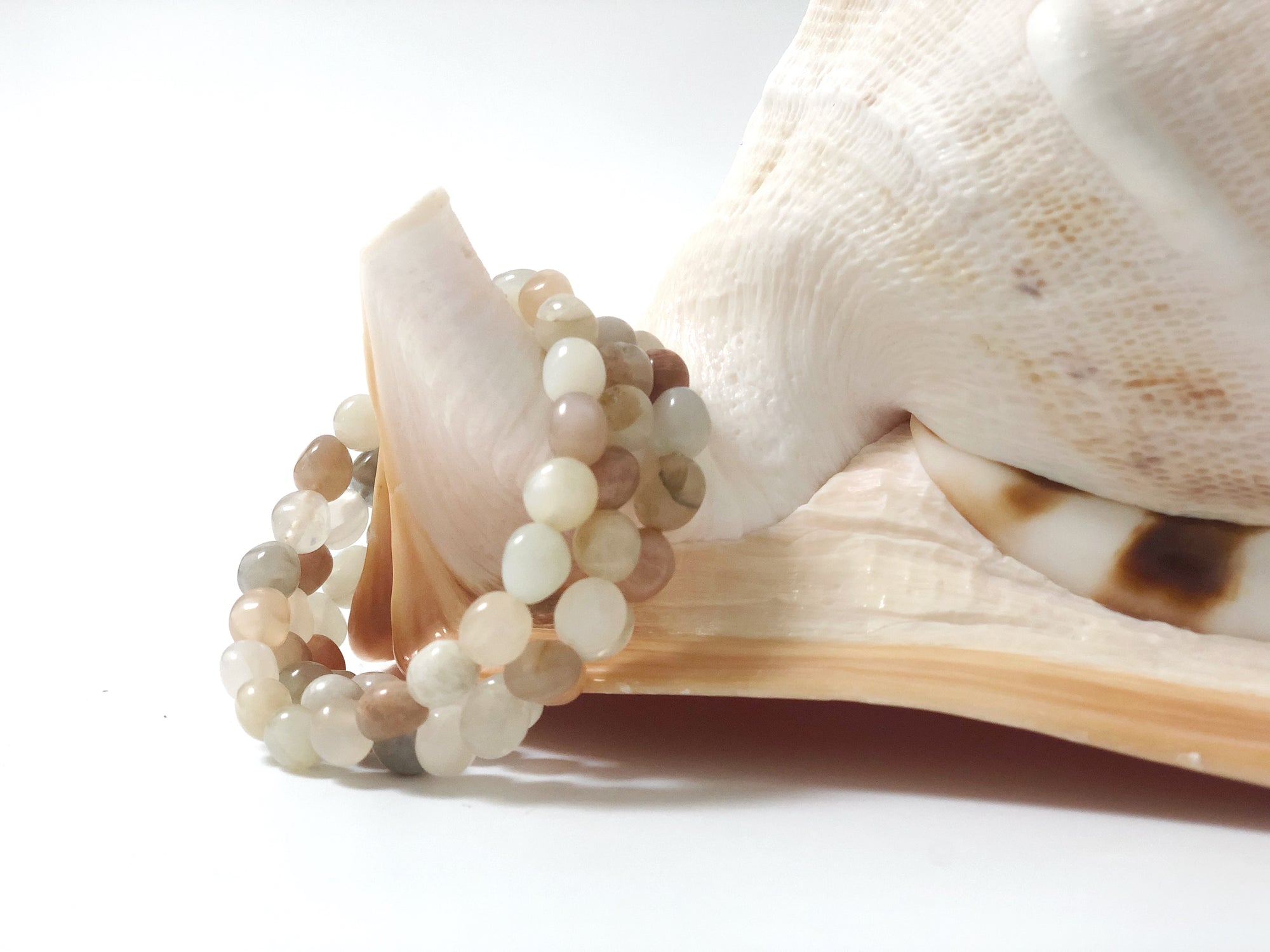 Crystal Precious Stone Bracelet - Indian Moonstone
