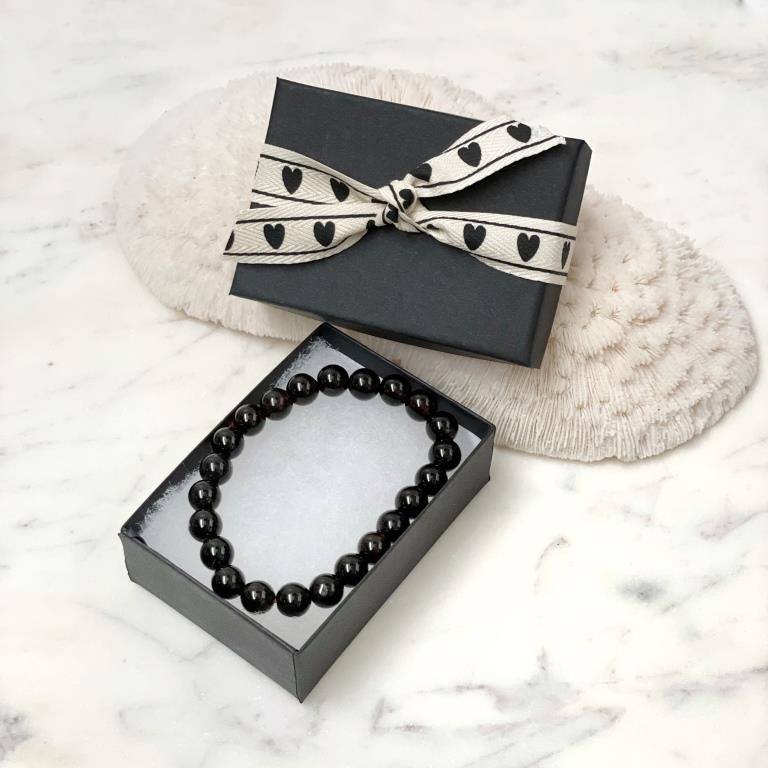 Crystal Precious Stone Bracelet - Smokey Quartz