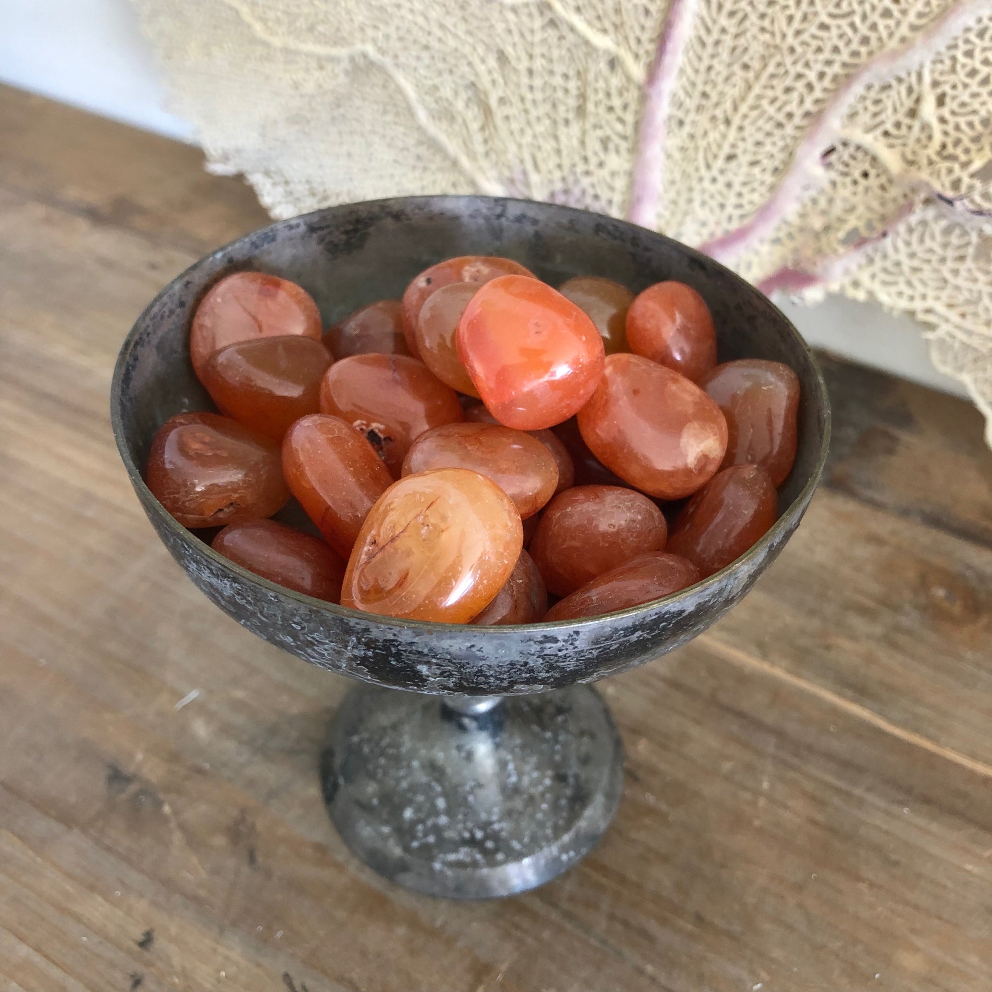 Carnelian (Indian) Tumble Stone