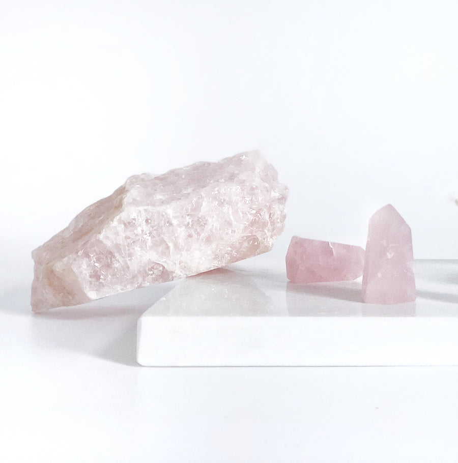 Rose Quartz Crystal Generator Points