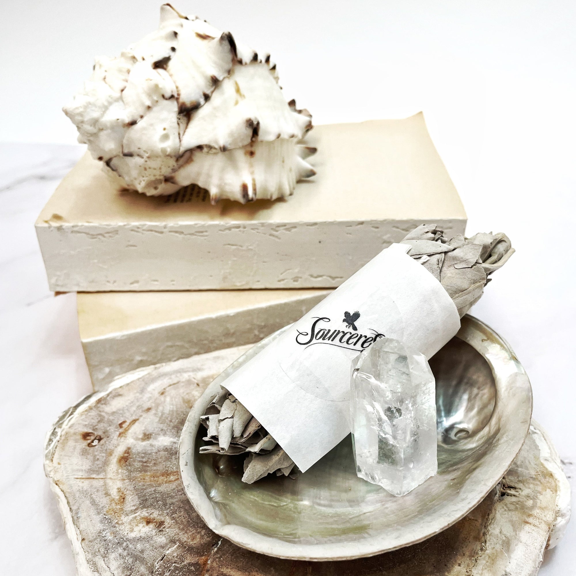 Space Cleansing Smudging & Crystal Starter Kit Mini