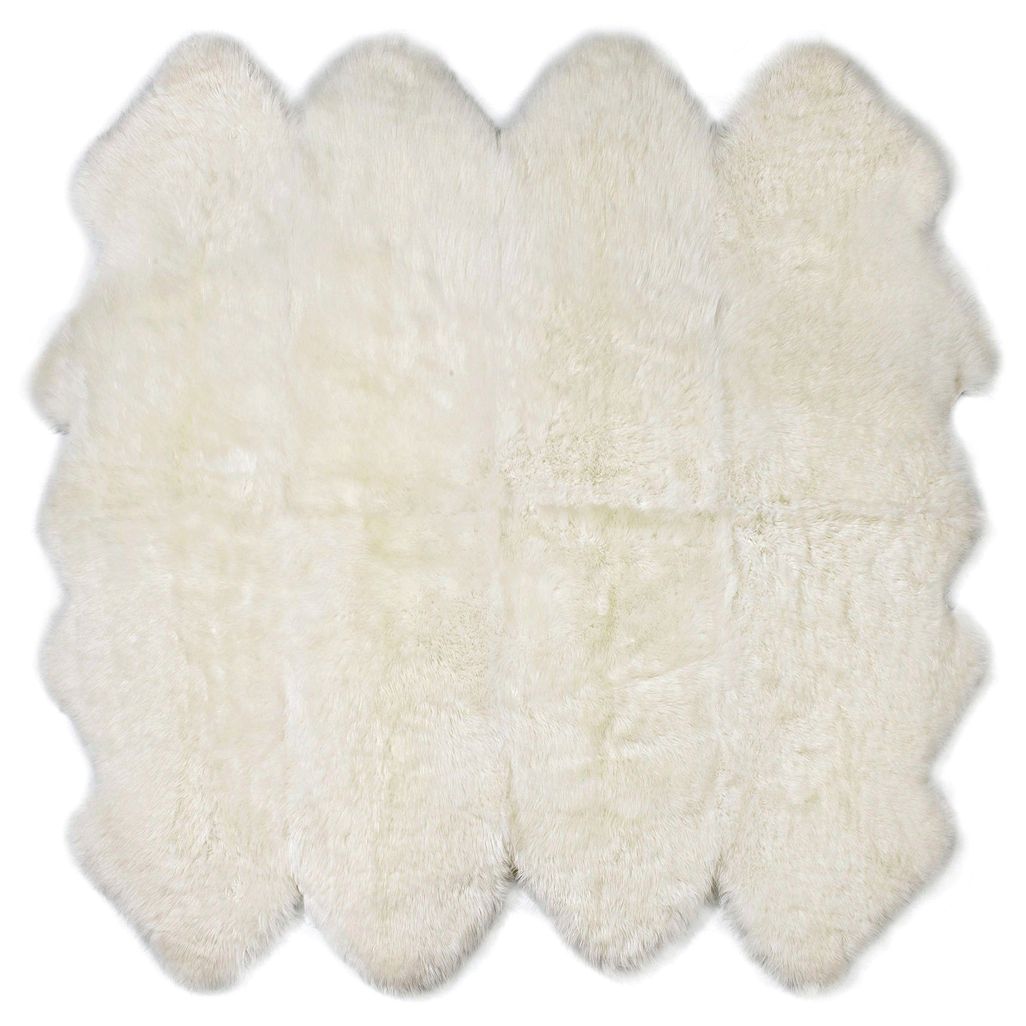Genuine Australian Merino Sheepskin Floor Area Rug - Ivory