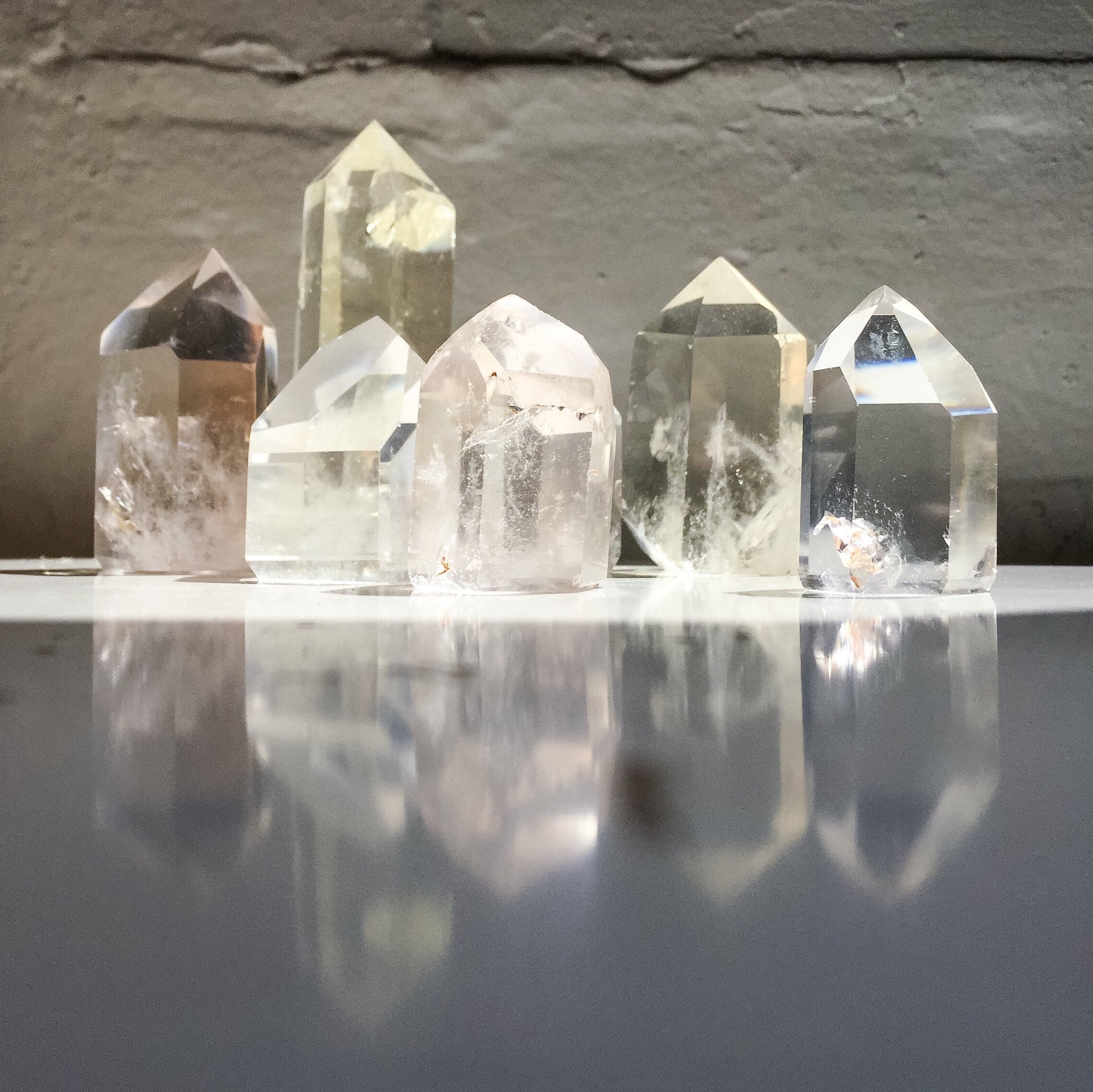 Mini Clear Quartz Crystal Generator Points