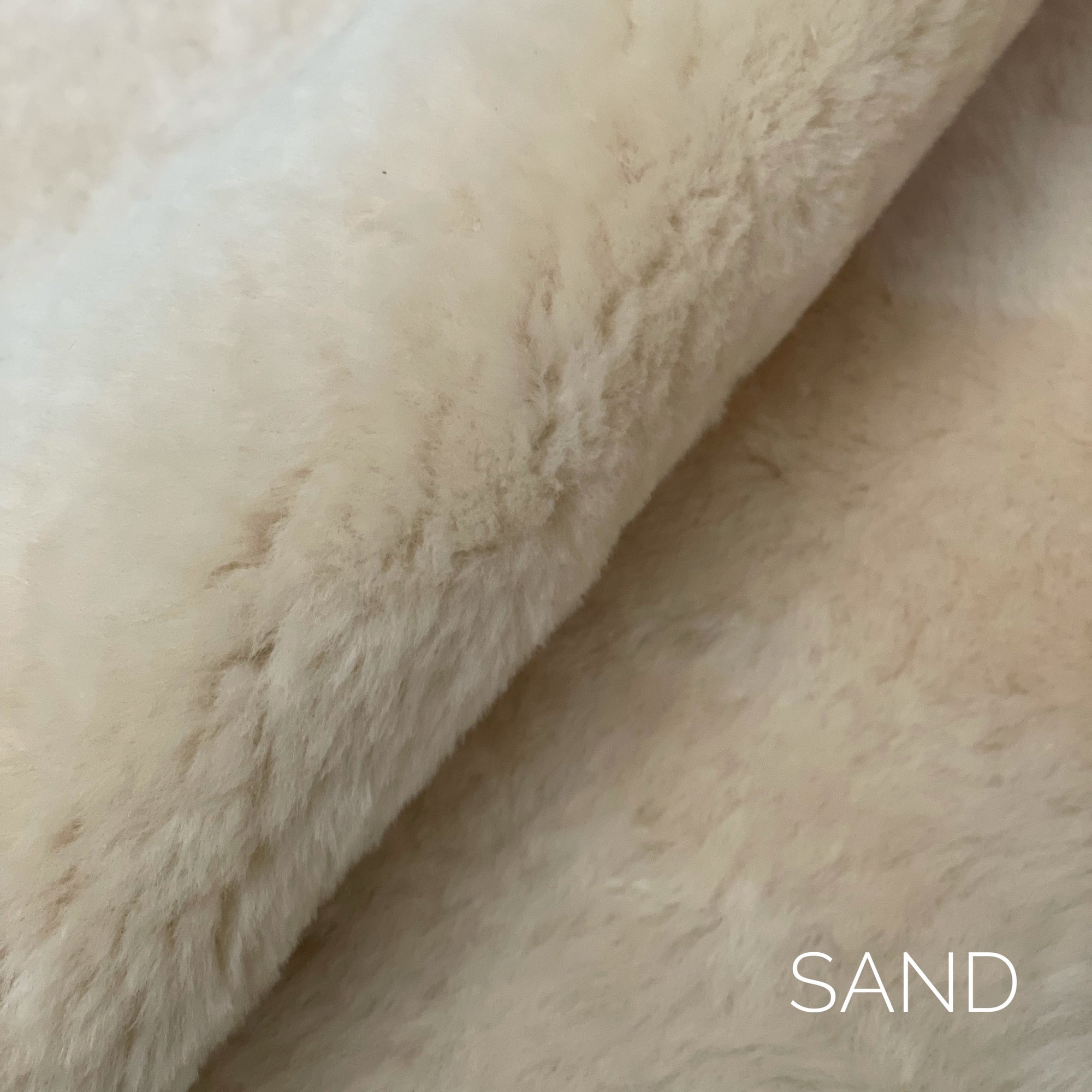 Genuine Australian Double Face Shorn Sheepskin Throw Liner - Various Colours