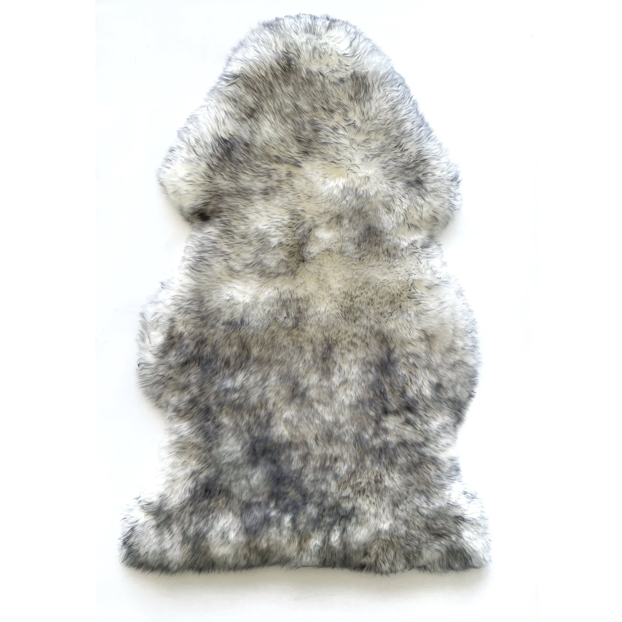 Genuine Australian Merino Sheepskin Floor Area Rug - Black Tip