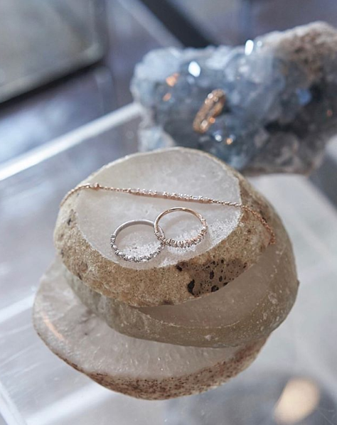 Natural White Geode Slices **HIRE ONLY***