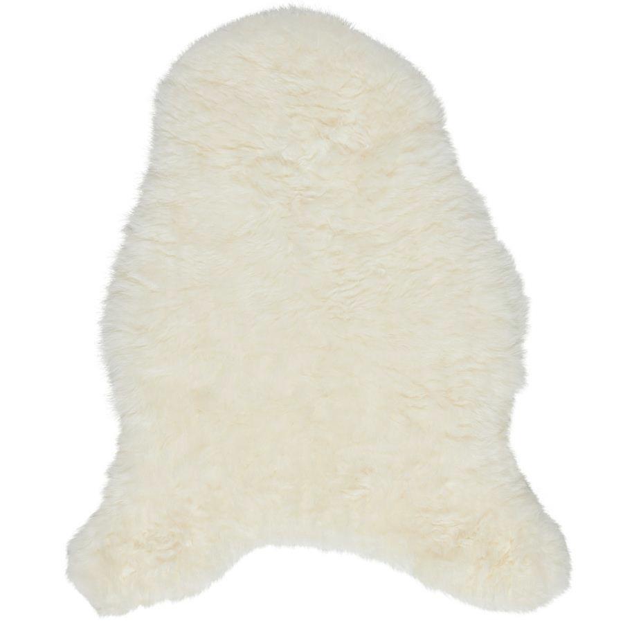 Icelandic Shorn Sheepskin Rug - Natural White