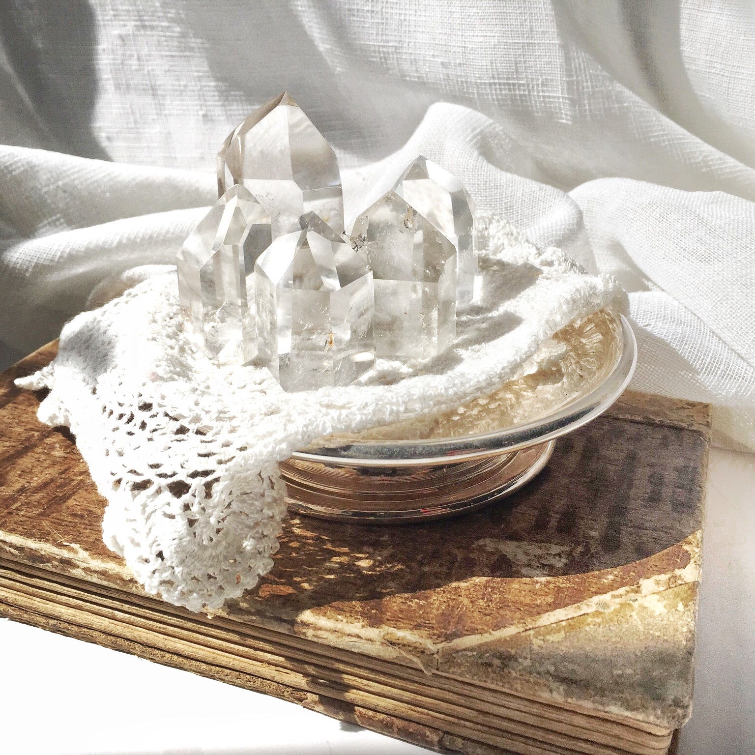 Mini Clear Quartz Crystal Generator Points