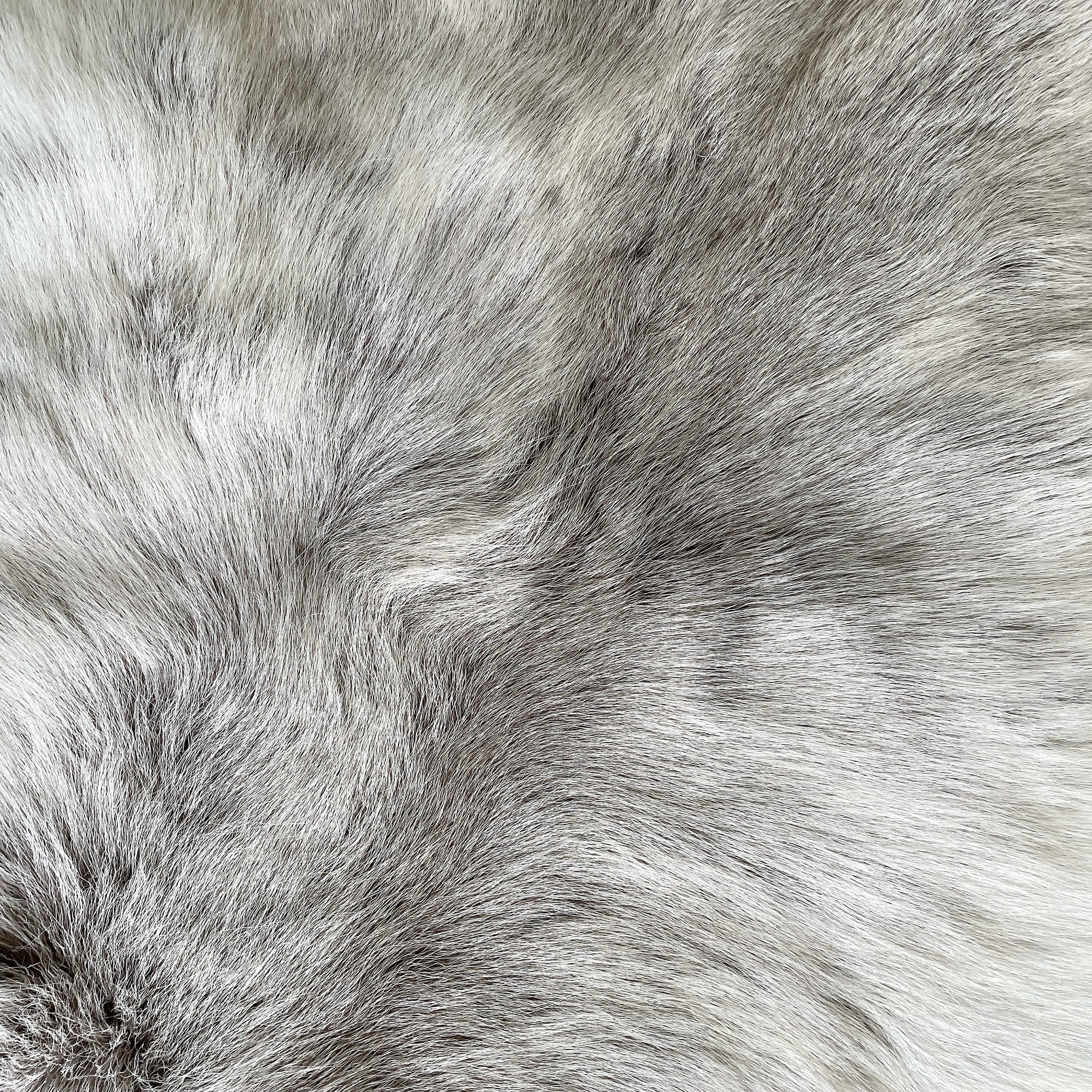 Reindeer Throw Blanket Rug - Natural Light