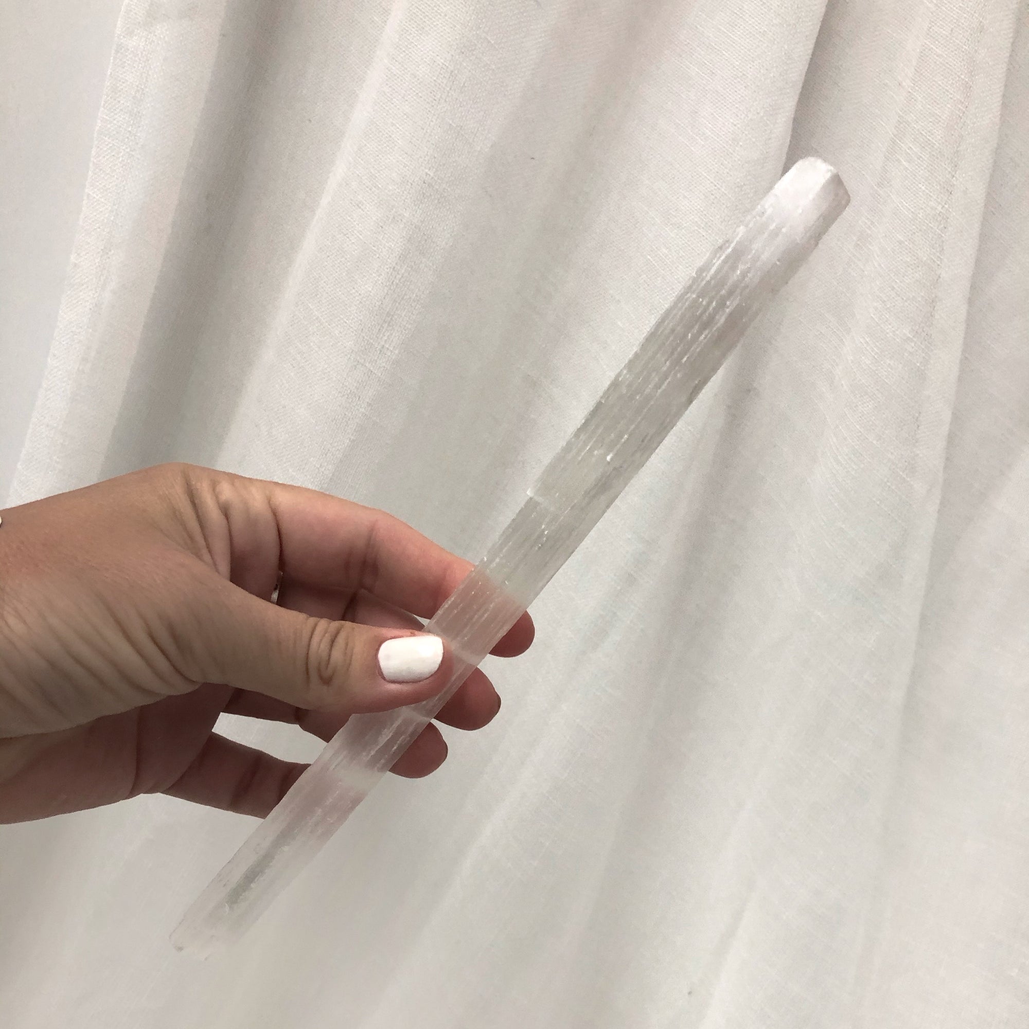 Selenite Wand